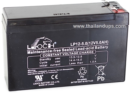 Leoch battery 12V5Ah